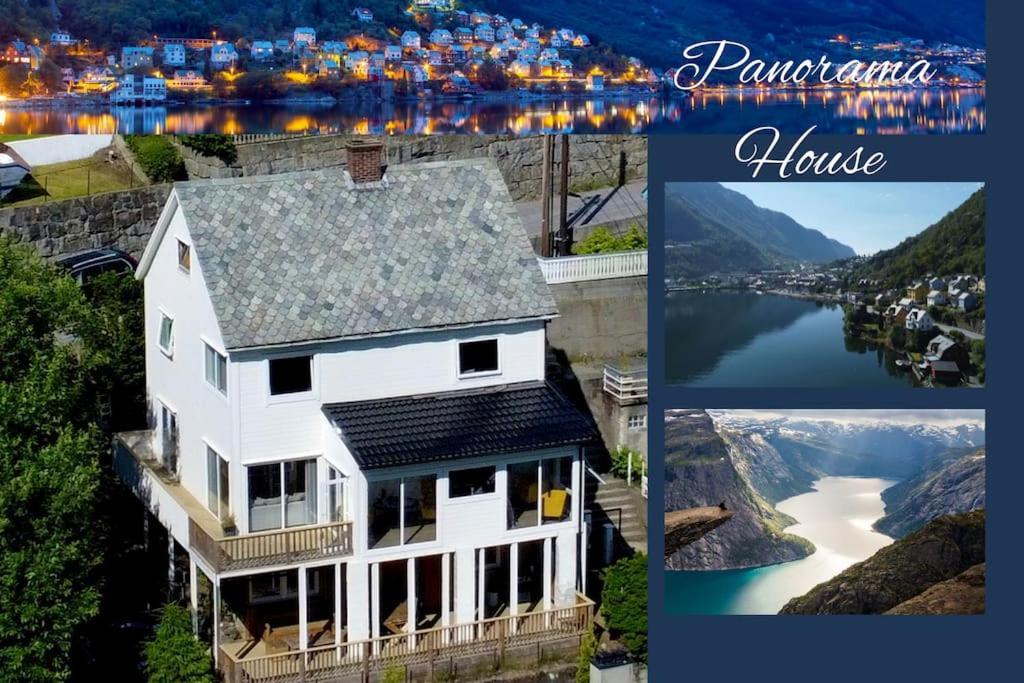 Fjordside Panorama House Trolltunga Vila Odda Exterior foto
